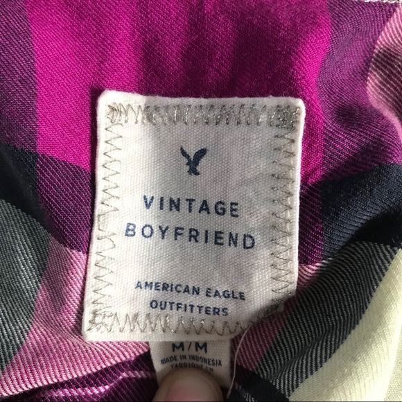 AE Plaid Vintage Boyfriend - Picture 3 of 3